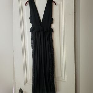 French Connection Lace Cutout Dress